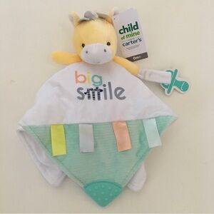 NEW Carter’s Lovey Pacifier Holder Giraffe Teether Soft Baby Toy | Child of Mine